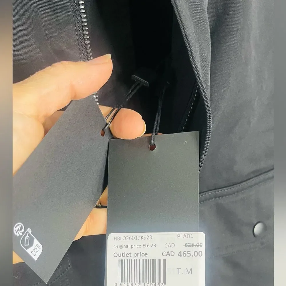 $600 The Kooples Men’s Black Jacket NWT